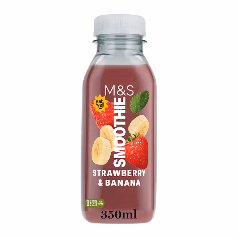 M&S Strawberry and Banana Smoothie