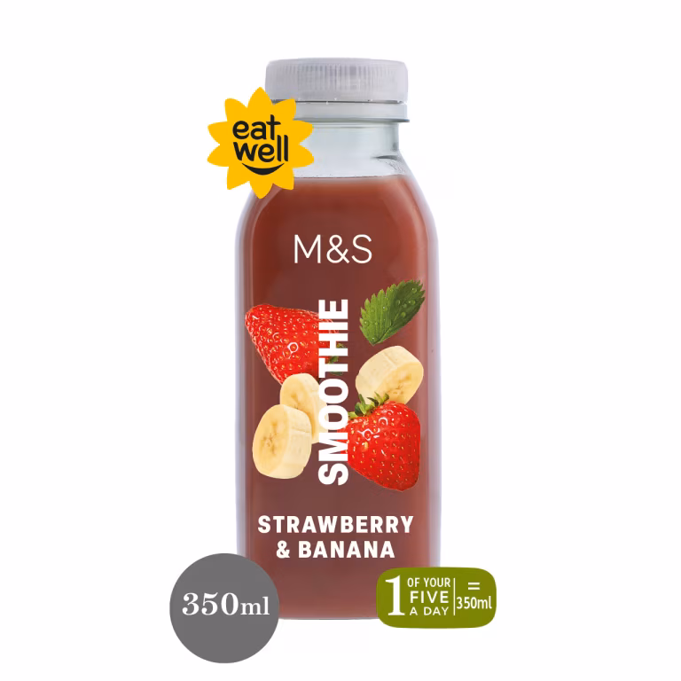 M&S Strawberry and Banana Smoothie