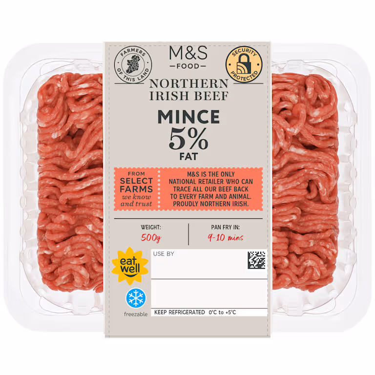 M&S Northern Irish Beef Mince 5% Fat