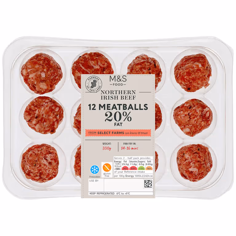 M&S Northern Irish Beef Meatballs