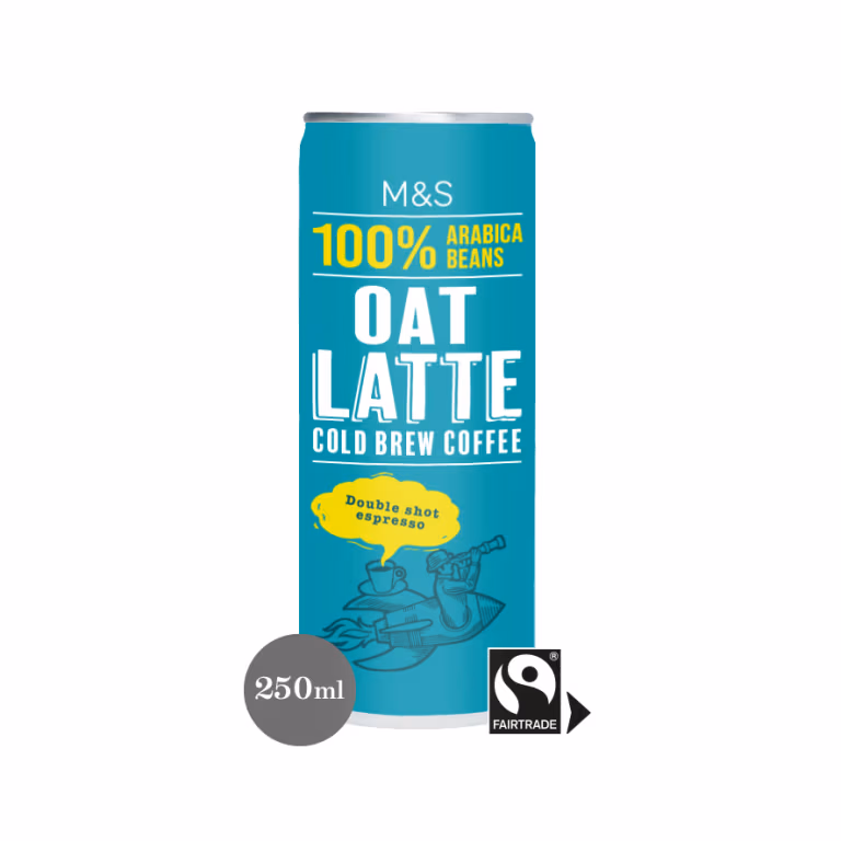 M&S Oat Latte Cold Brew Coffee