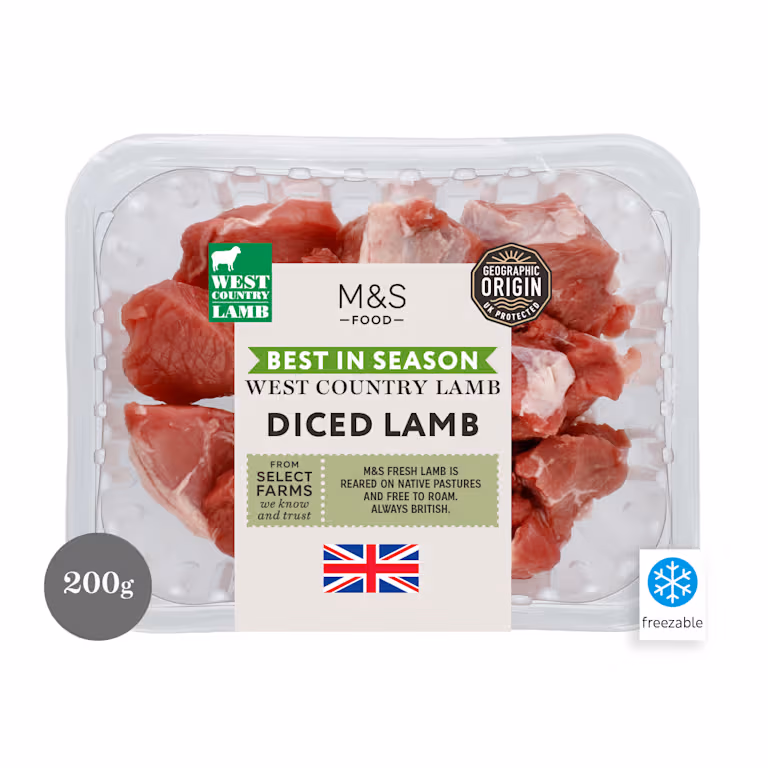 M&S British West Country Diced Lamb