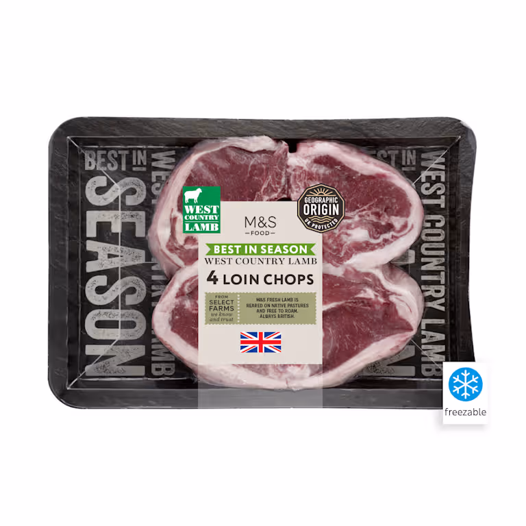 M&S British West Country Lamb Loin Chops