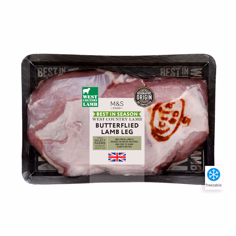 M&S British West Country Butterflied Lamb Leg Joint