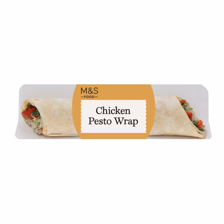 M&S Chicken Pesto Wrap