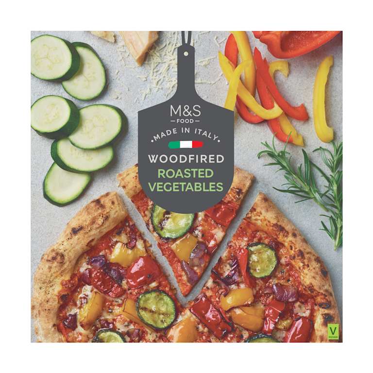 M&S Woodfired Roasted Vegetables Pizza