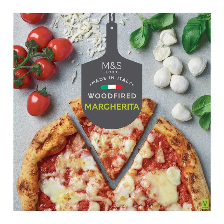 M&S Woodfired Margherita Pizza
