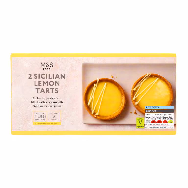M&S Sicilian Lemon Tarts
