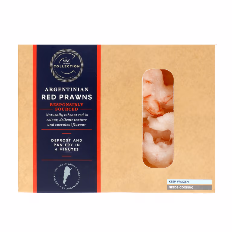 M&S Collection Argentinian Red Prawns
