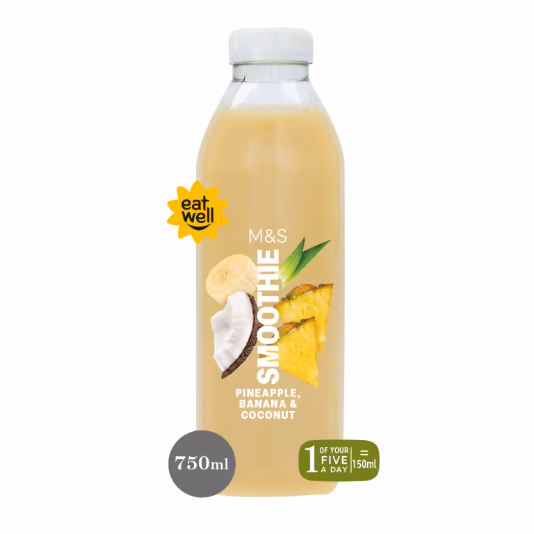 M&S Pineapple, Banana and Coconut Smoothie