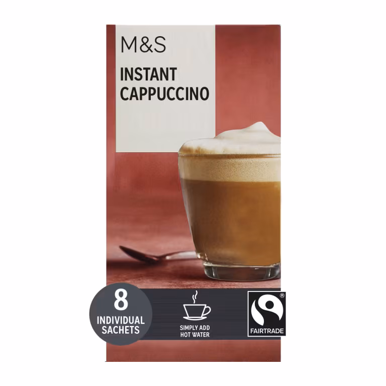 M&S Instant Cappuccino Sachets