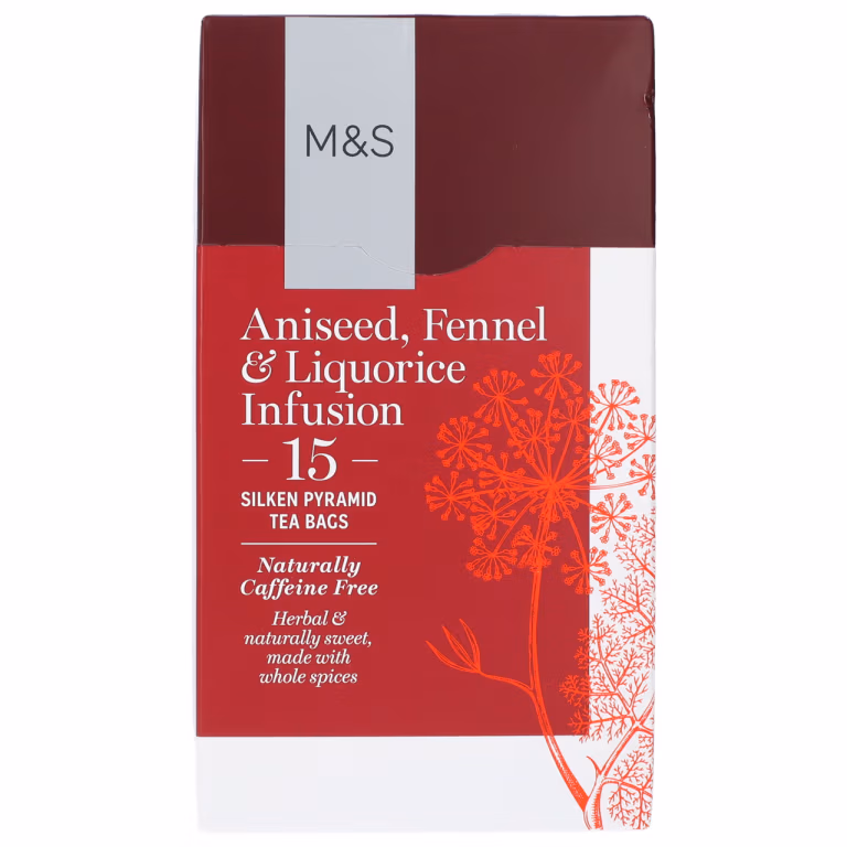 M&S Aniseed, Fennel and Liquorice Infusion Tea Bags
