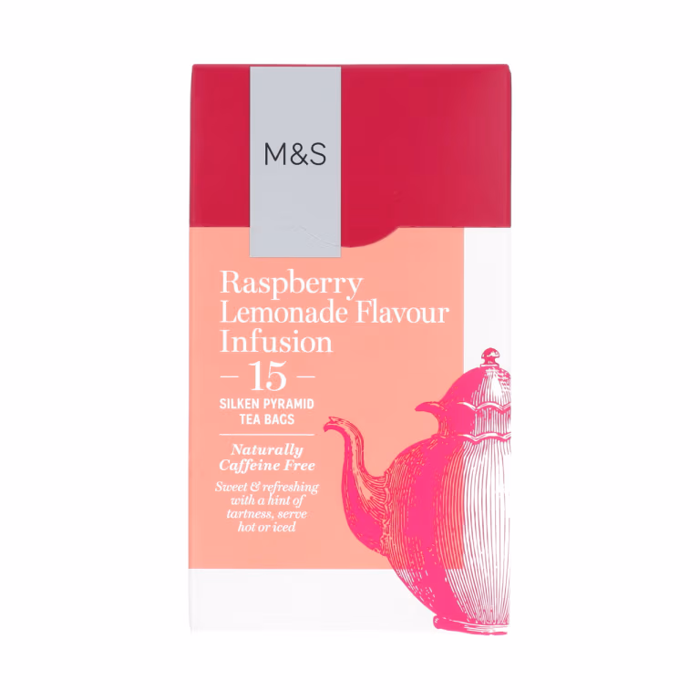 M&S Raspberry Lemonade Flavour Tea Bags