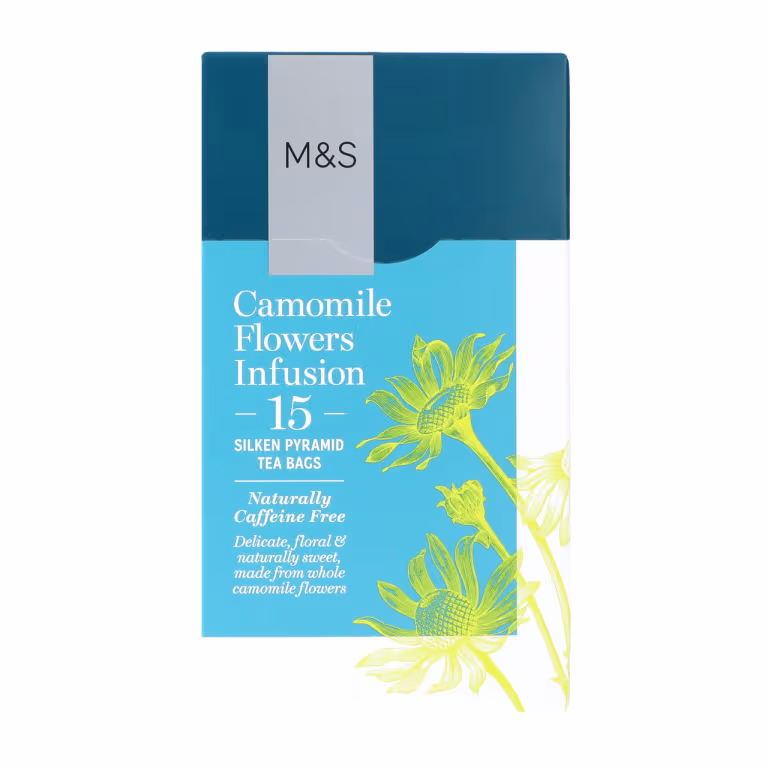 M&S Camomile Flowers Infusion Tea Bags
