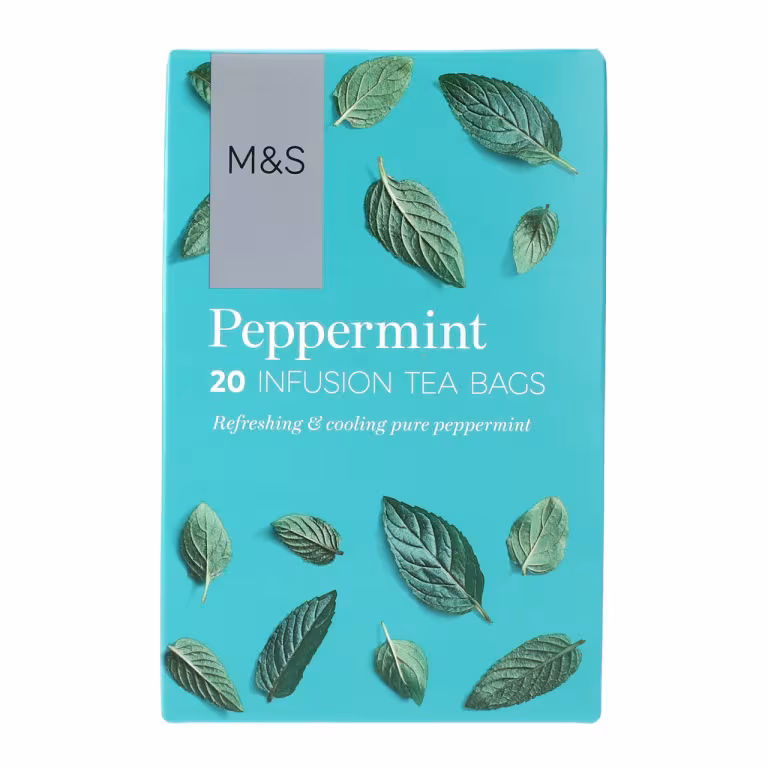 M&S Peppermint Infusion Tea Bags