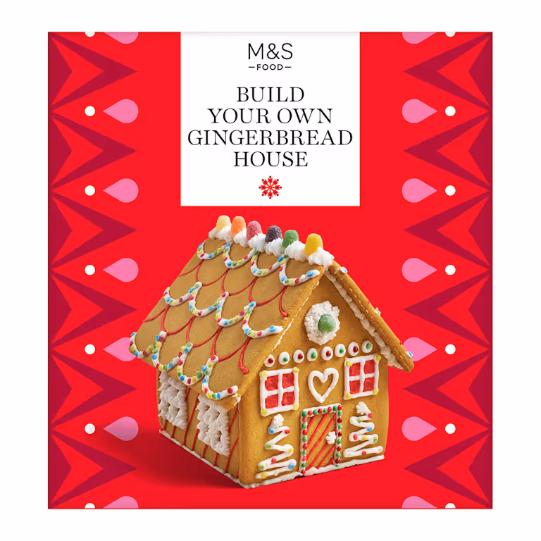 M&S Build Your Own Gingerbread House
