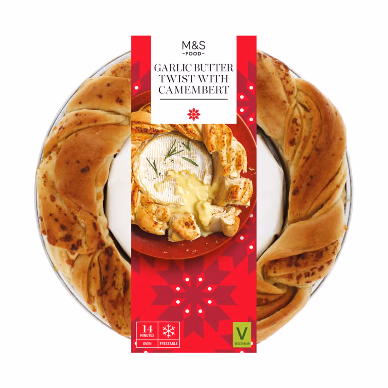 M&S Garlic Butter Twist with Camembert