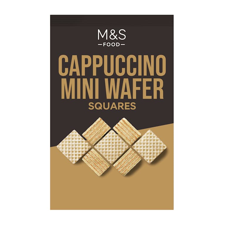 M&S Cappuccino Wafer Squares