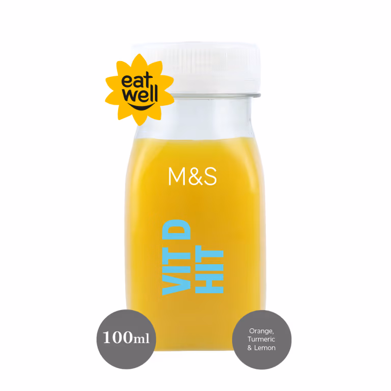 M&S Vitamin D Cold Pressed Shot