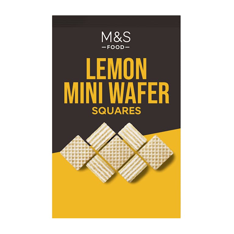 M&S Lemon Wafer Squares