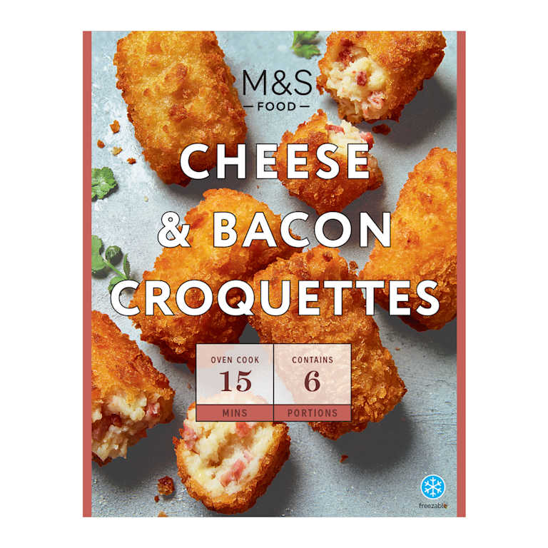 M&S Cheese and Bacon Croquettes