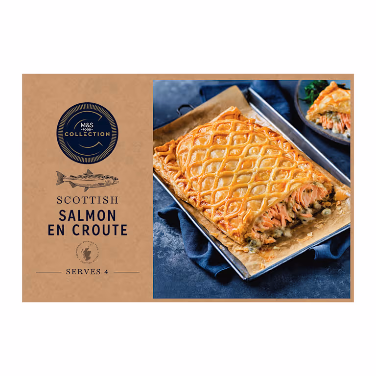 M&S Collection Scottish Salmon En Croute