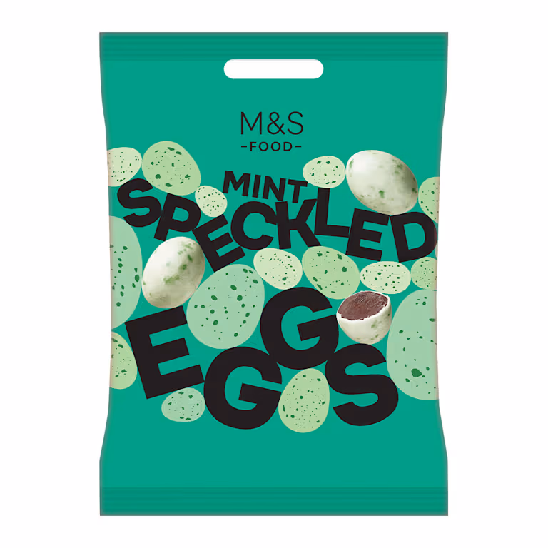 M&S Mint Choccy Speckled Eggs
