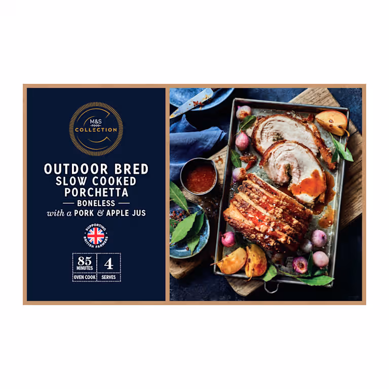 M&S British Outdoor Bred Slow Cooked Porchetta