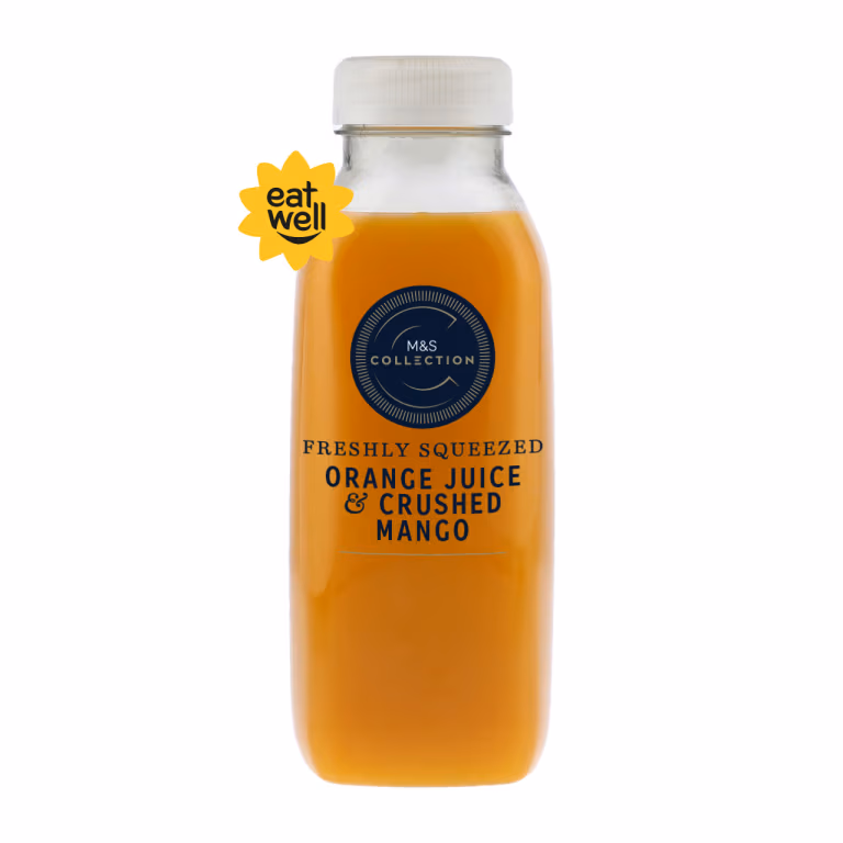 M&S Orange Juice and Crushed Mango