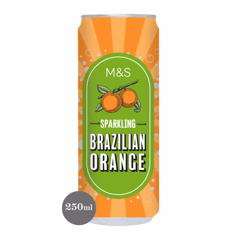 M&S Sparkling Brazilian Orange