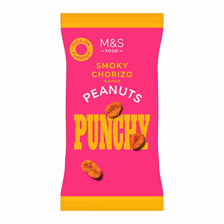 M&S Smoky Chorizo Flavour Peanuts