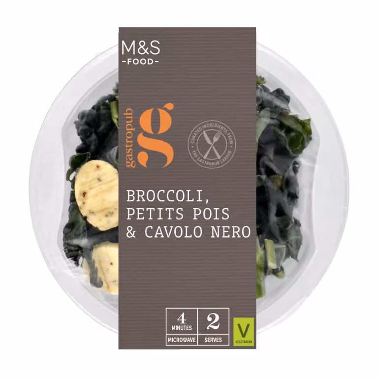 M&S Tenderstem Broccoli, Petit Pois and Cavolo Nero