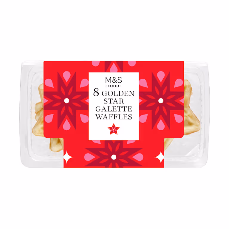 M&S Golden Star Galette Waffles