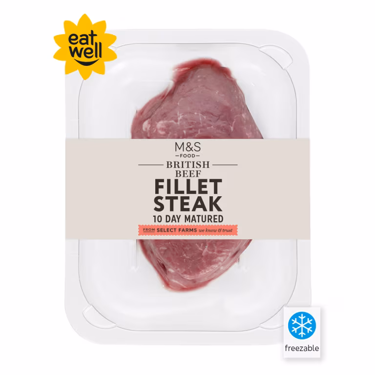 M&S British Beef Fillet Steak