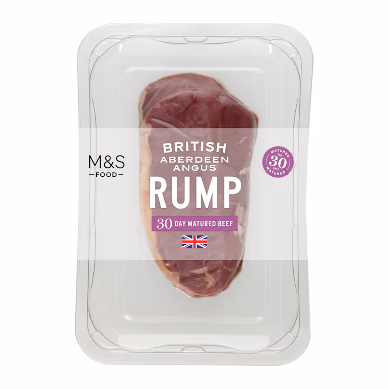 M&S British Aberdeen Angus Rump Steak