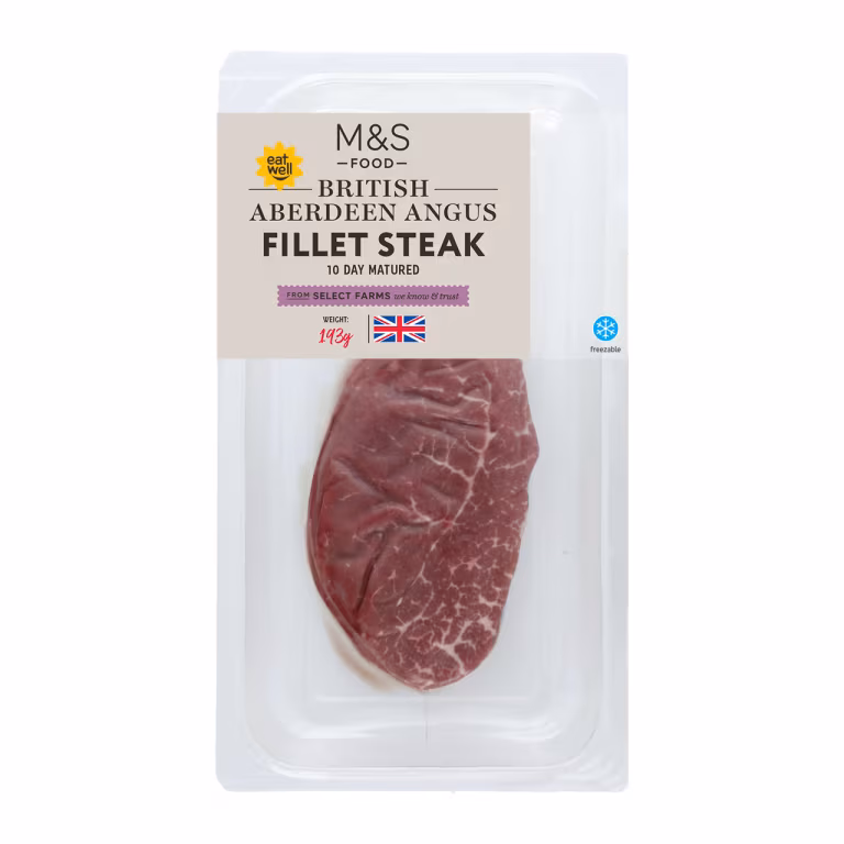 M&S British Aberdeen Angus Fillet Steak