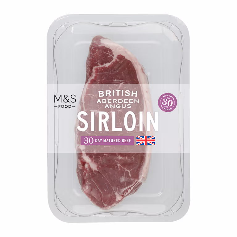 M&S British Aberdeen Angus Sirloin Steak