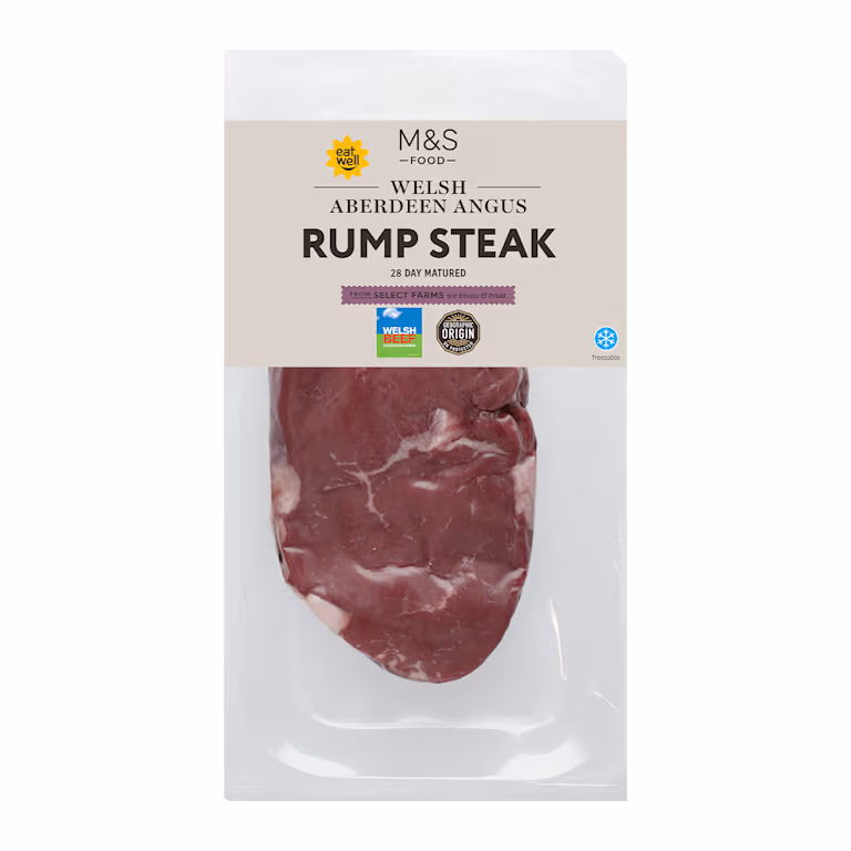 M&S Welsh Aberdeen Angus Rump Steak