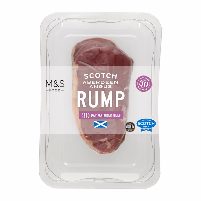 M&S Scottish Angus Rump Steak