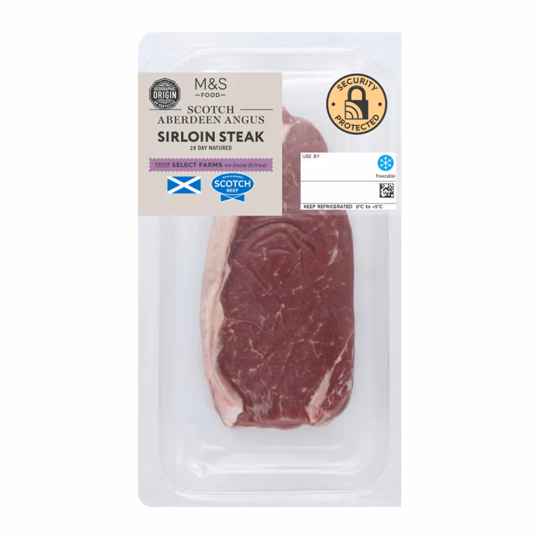 M&S Scottish Angus Sirloin Steak