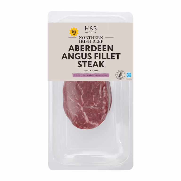 M&S Northern Irish Beef Aberdeen Angus Fillet Steak