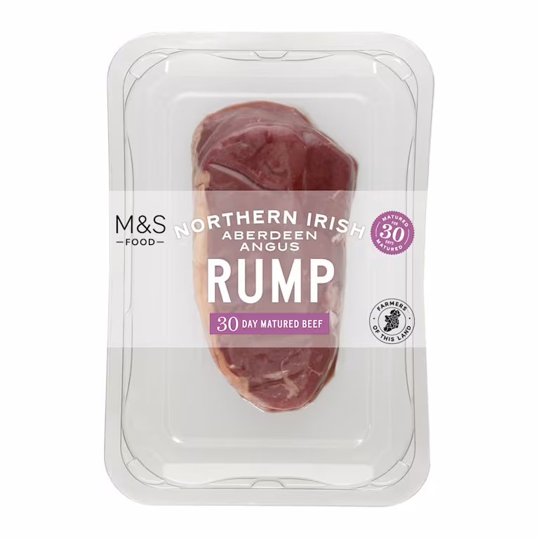 M&S Northern Irish Beef Aberdeen Angus Rump Steak