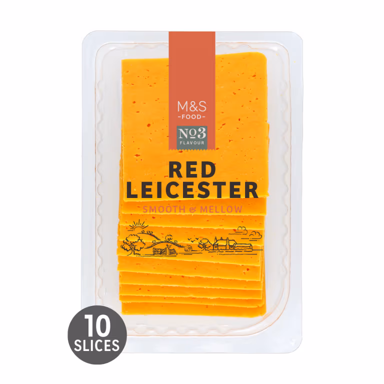 M&S Red Leicester 10 Slices
