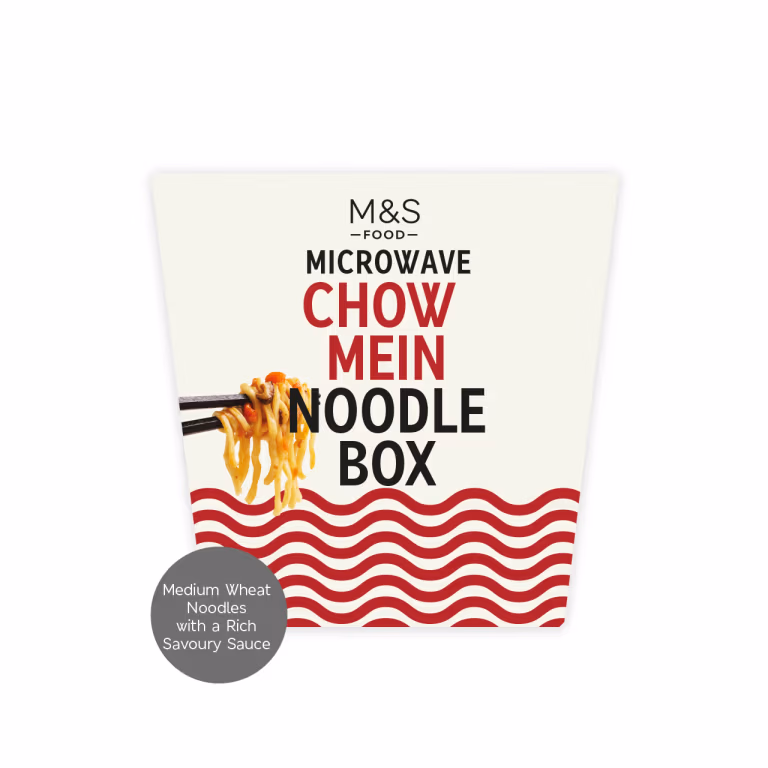 M&S Chow Mein Noodle Box
