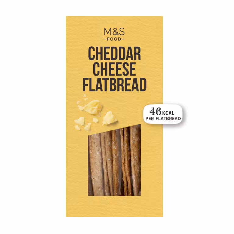 M&S Cheddar Cheese Flatbreads