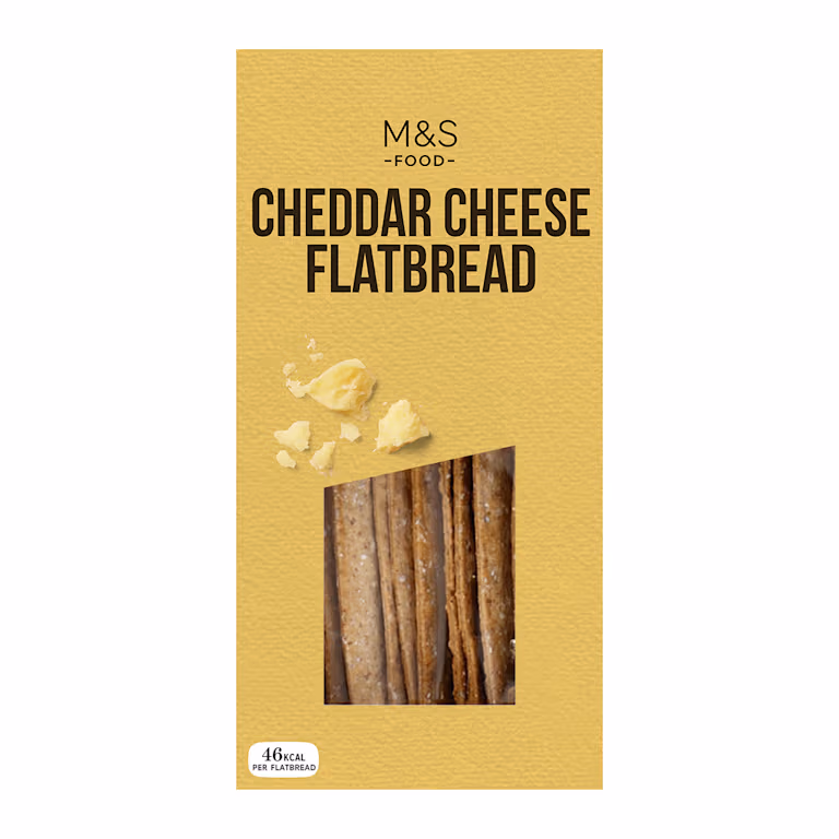 M&S Cheddar Cheese Flatbreads