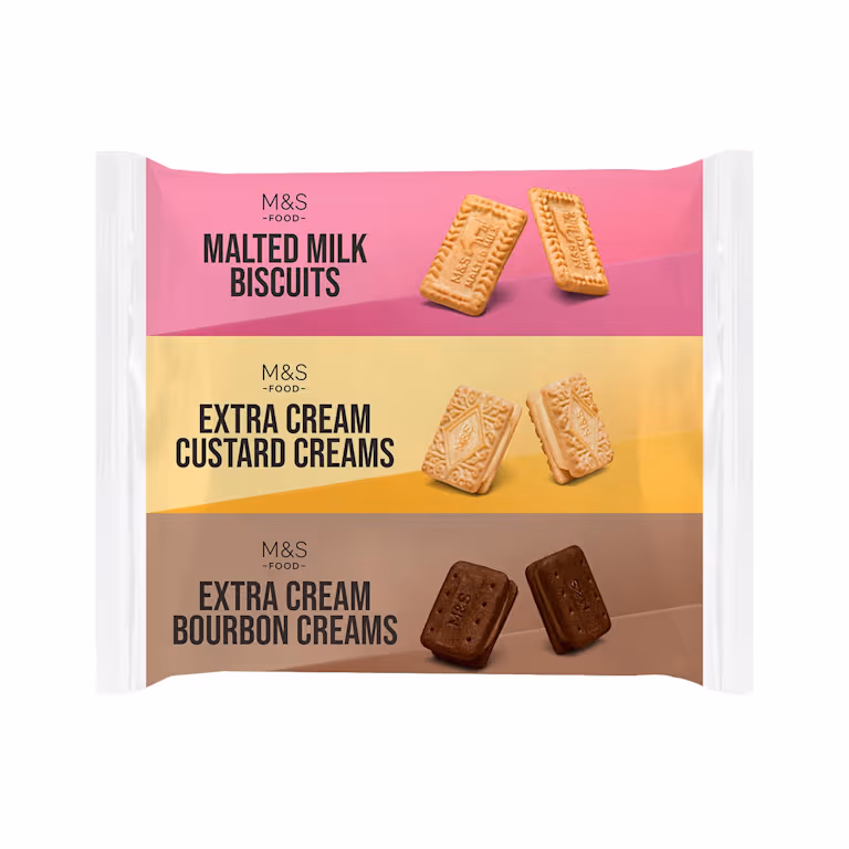 M&S Triple Pack Biscuits