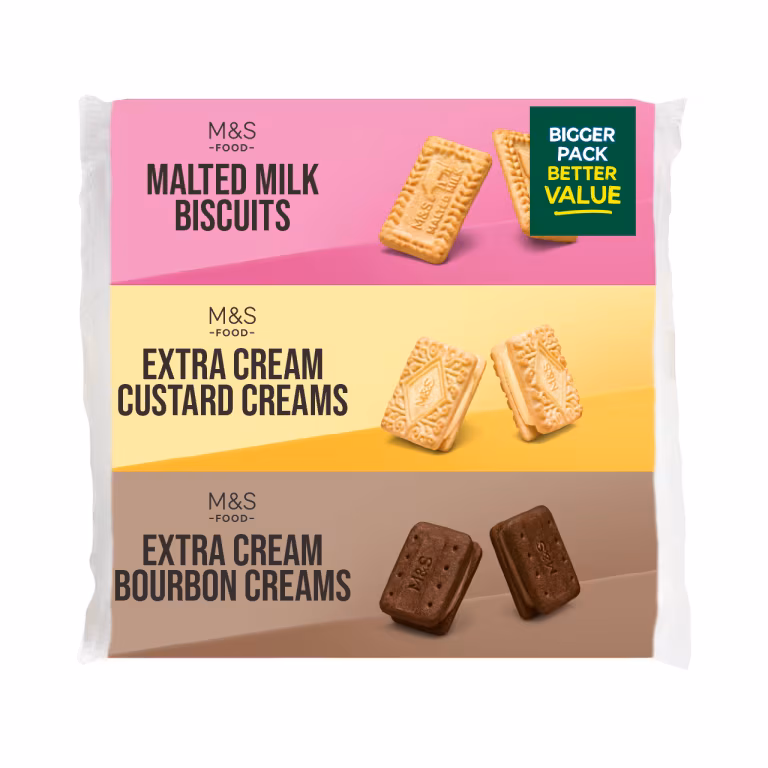 M&S Triple Pack Biscuits