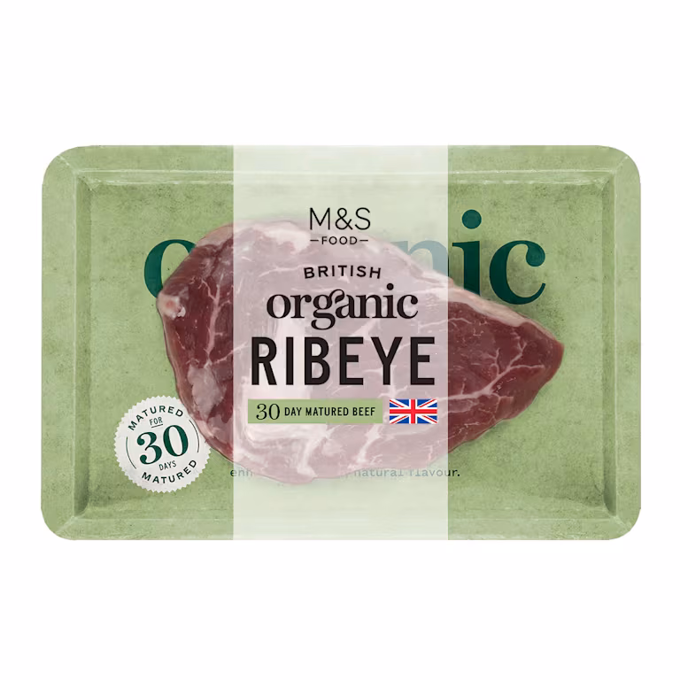M&S Organic Ribeye Steak