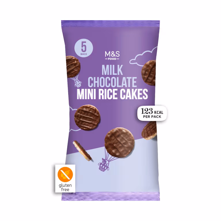 M&S Milk Chocolate Mini Rice Cakes